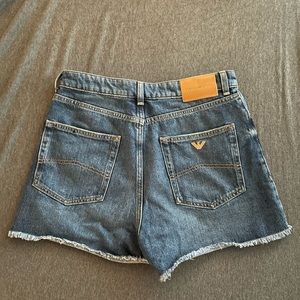 Emporio Armani Size 30 Jean Shorts